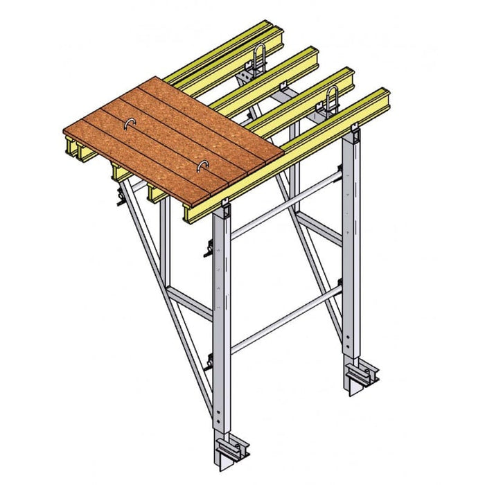 photo du produit Kit console de trèmie galvanisé à chaud tool matos